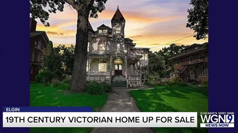 19th century Victorian home for sale in Elgin; only the 2nd time in its history